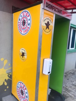 walk through disinfection tunnel for sale in Lagos Nigeria